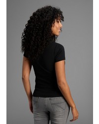 roter Rollkragenpullover von FlashLights