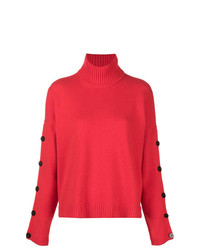 roter Rollkragenpullover von Pierantoniogaspari