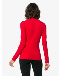 roter Rollkragenpullover von Calvin Klein 205W39nyc