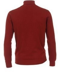 roter Rollkragenpullover von Redmond