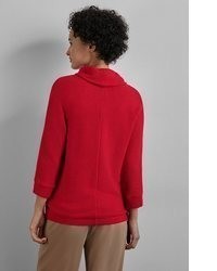 roter Rollkragenpullover von STREET ONE