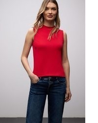 roter Rollkragenpullover von STREET ONE