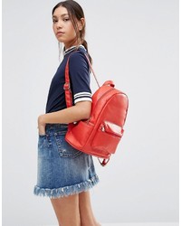 roter Rucksack von Daisy Street