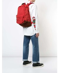 roter Rucksack von VISVIM