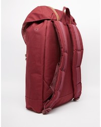 roter Rucksack von Herschel