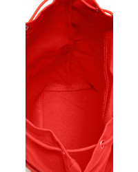 roter Segeltuch Rucksack von Baggu