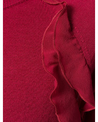 roter Seidepullover von RED Valentino