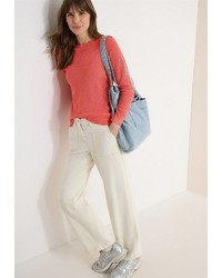 roter Strick Pullover von Cecil