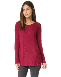 roter Strickpullover von Cupcakes And Cashmere