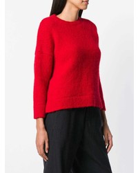 roter Strickpullover von Societe Anonyme