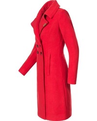 roter Trenchcoat von Navahoo