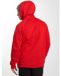 roter und weißer bedruckter Pullover mit einem Kapuze von Thug Life