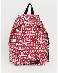 roter und weißer Rucksack von Eastpak