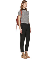 roter Wildleder Rucksack von Mansur Gavriel