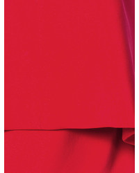 rotes ärmelloses Oberteil aus Seide von Givenchy