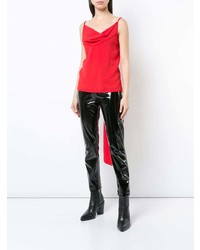 rotes ärmelloses Oberteil von Gareth Pugh