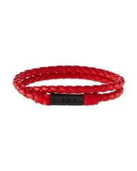 rotes Armband von Diesel