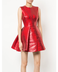 rotes ausgestelltes Kleid von Alex Perry