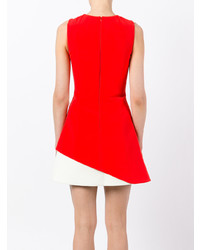 rotes ausgestelltes Kleid von Fausto Puglisi