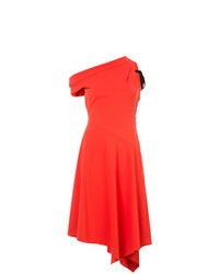 rotes ausgestelltes Kleid von Derek Lam 10 Crosby