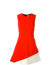 rotes ausgestelltes Kleid von Fausto Puglisi