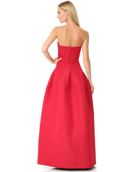 rotes Ballkleid von J. Mendel