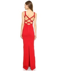 rotes Ballkleid von Dsquared2