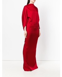 rotes Ballkleid von Chalayan