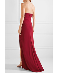 rotes Ballkleid von Halston