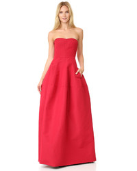 rotes Ballkleid von J. Mendel