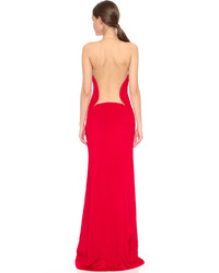 rotes Ballkleid von Kaufman Franco