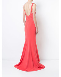 rotes Ballkleid von Zac Zac Posen