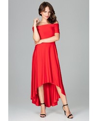 rotes Ballkleid von LENITIF