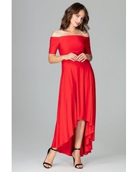 rotes Ballkleid von LENITIF