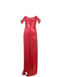 rotes Ballkleid von Marchesa Notte