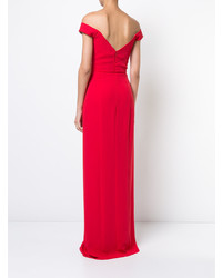 rotes Ballkleid von Marchesa Notte