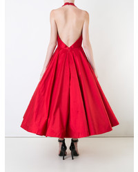 rotes Ballkleid von Romona Keveza