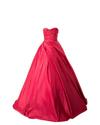 rotes Ballkleid von Romona Keveza