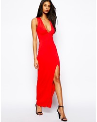 rotes Ballkleid von Asos