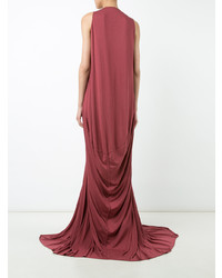 rotes Ballkleid von Rick Owens Lilies