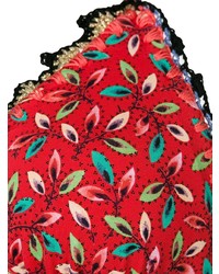 rotes bedrucktes Bikinioberteil von Anjuna