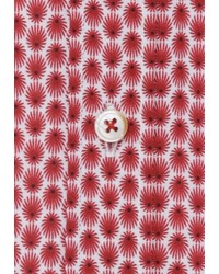 rotes bedrucktes Langarmhemd von HATICO