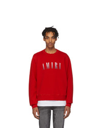 rotes bedrucktes Sweatshirt von Amiri