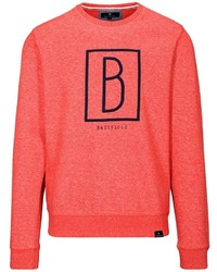 rotes bedrucktes Sweatshirt von BASEFIELD