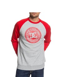 rotes bedrucktes Sweatshirt von DC Shoes