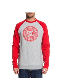 rotes bedrucktes Sweatshirt von DC Shoes