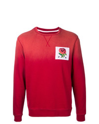 rotes bedrucktes Sweatshirt von Kent & Curwen