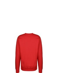 rotes bedrucktes Sweatshirt von Nike Sportswear