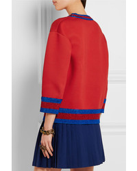 rotes bedrucktes Sweatshirt von Gucci for NET-A-PORTE