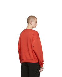 rotes bedrucktes Sweatshirt von Gucci